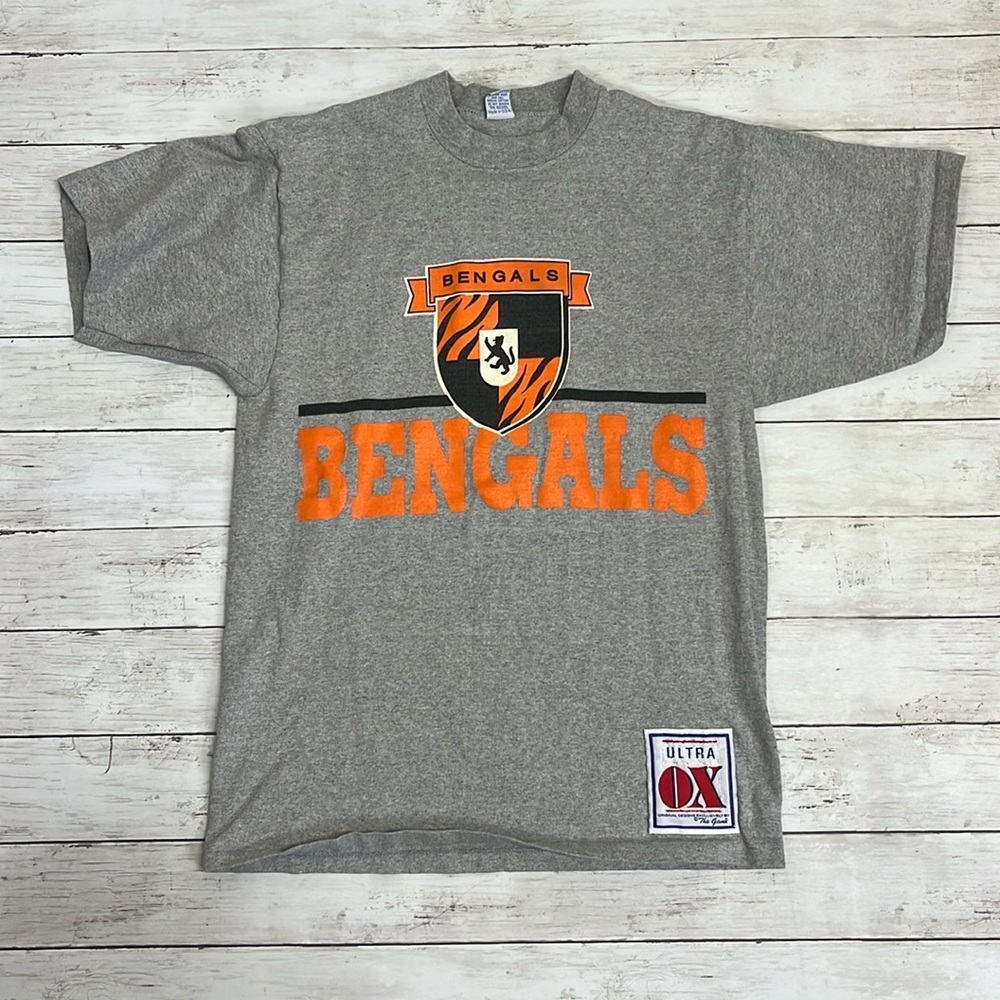 Vintage The Game Ultra OX NFL Cincinnati Bengals single stitch T- Shirt, medium